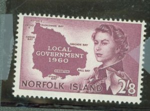 Norfolk Island #42  Single