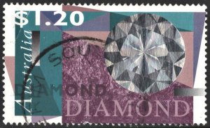 Australia SC#1555 $1.20 Diamond (1996) Used