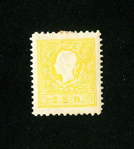 Austria Stamps # 6 VF OG Hinged Scott Value $1,225.00