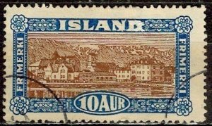 Iceland: 1925; Sc. # 145,  Used Single Stamp