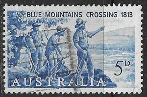 Australia ~ Scott # 355 ~ Used ~ Blue Mountains Crossing