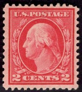 US Stamp #499 2 Cent Washington MINT Hinged SCV $.35