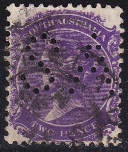 AUSTRALIEN AUSTRALIA [Südaustralien] MiNr 0109 ( O/used ) [01] perfin