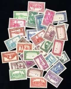 Algeria Stamps # 79-108 MLH VF Scarce Set