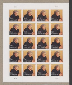 2023 US Scott #5757, Toni Morrison Sheet of 20 Forever Stamps MNH in USPS Pkg