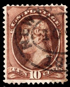 United States Scott 209a Used.