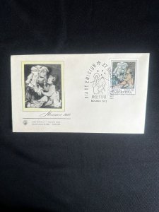 C) 1969. ARGENTINA. FDC. PAINTING IN COMMEMORATION OF CHRISTMAS. XF