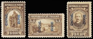 CANAL ZONE J4-6  Mint (ID # 108223)