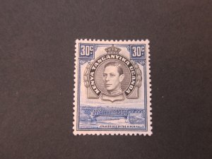 Kenya Uganda Tanganyika 1942 Sc 76b perf.13 MH