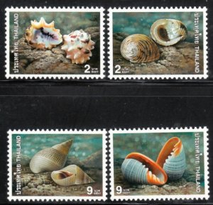 Thailand 1997 Sc 1771-4 Shells Thailand-Singapore Joint Issue MNH