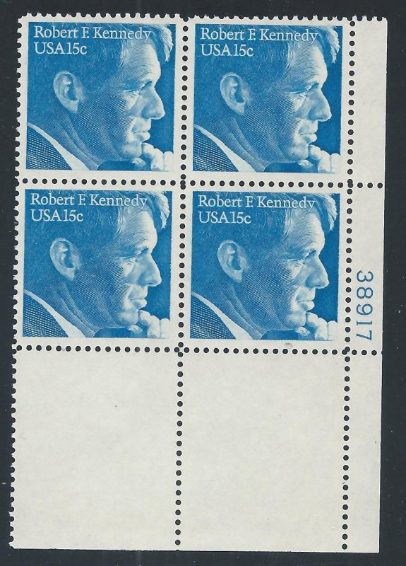 UNITED STATES SC# 1770 PL#38917 LR B/4 FVF/MNH 1979