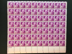 1947 sheet - Thomas Edison Sc# 945