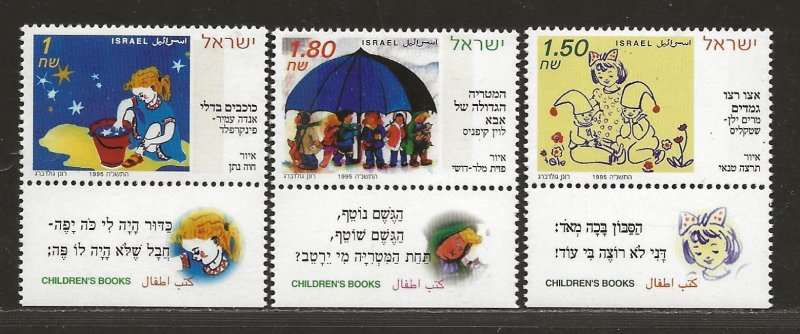 ISRAEL SC# 1238-40  WITH TABS   FVF/MNH