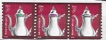 US Coil strip #3759 Silver Coffeepot