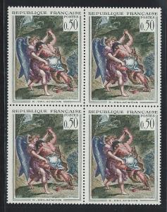 FRANCE SC# 1054 B/4 FVF/MNH 1963