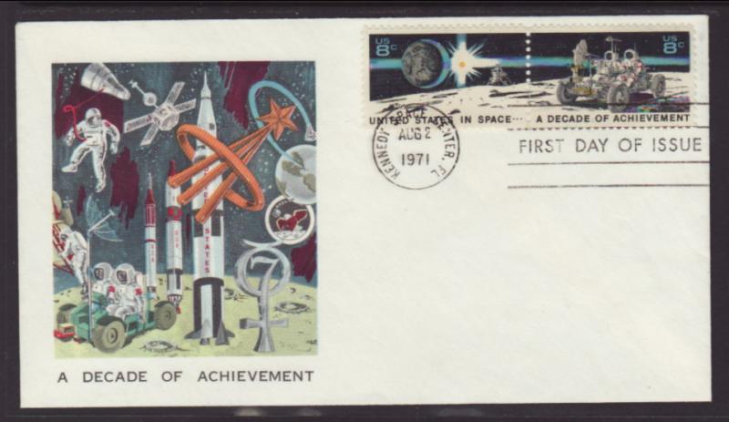 US 1435b Space Achievements Unknown U/A FDC