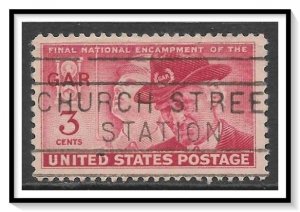 US #985 G.A.R.Veterans Used