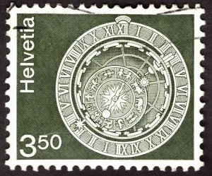 1980, Switzerland 3,50Fr, Used, Sc 579
