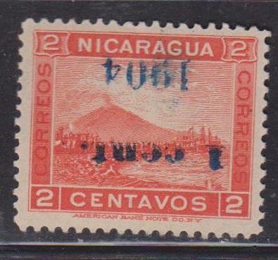 NICARAGUA Scott # Unlisted MNH - Inverted Overprint