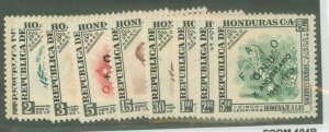 Honduras #C241-9  Single (Complete Set)