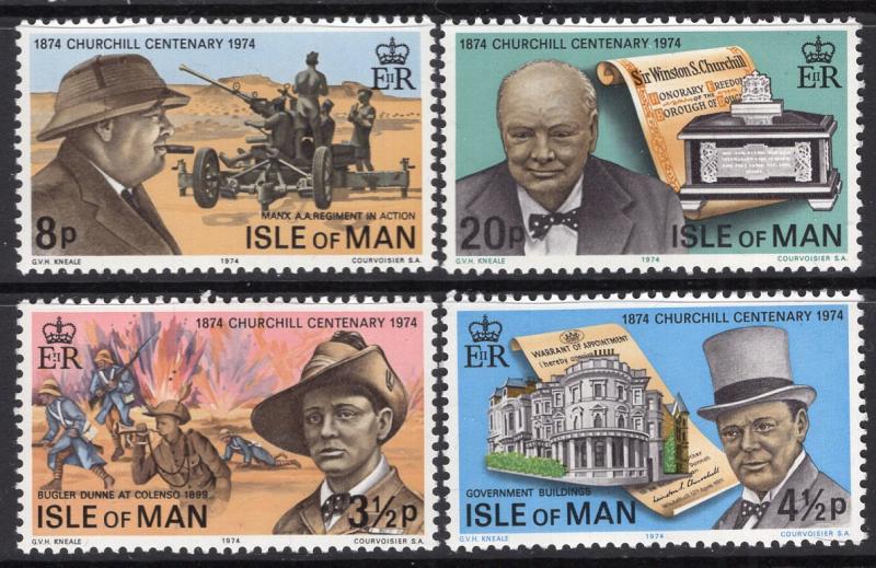 Isle of Man 48-51 MNH VF