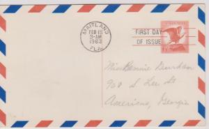 USA 1963 6c Air PSE First Day Cover