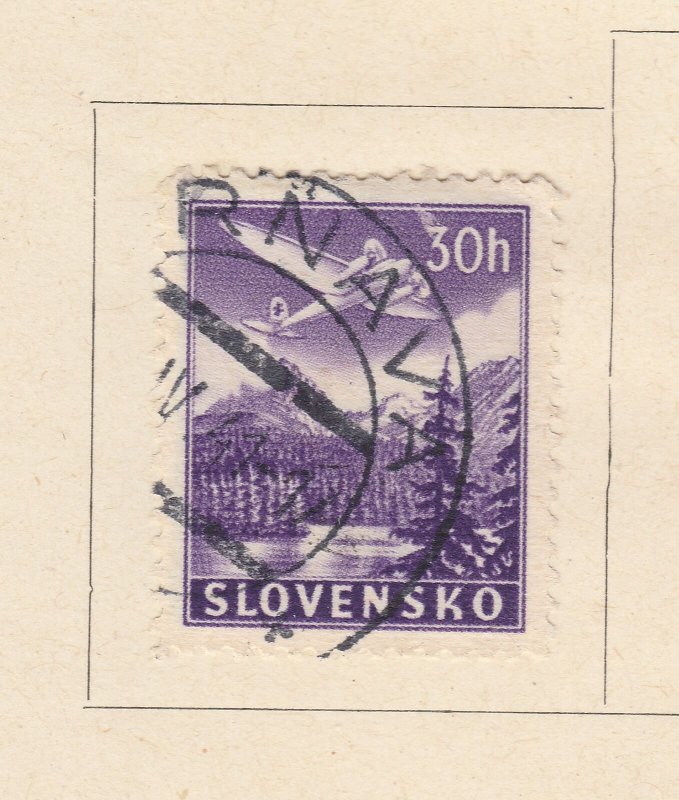 A5P57F196 Slovakia Air Post Stamp 1939 30h used