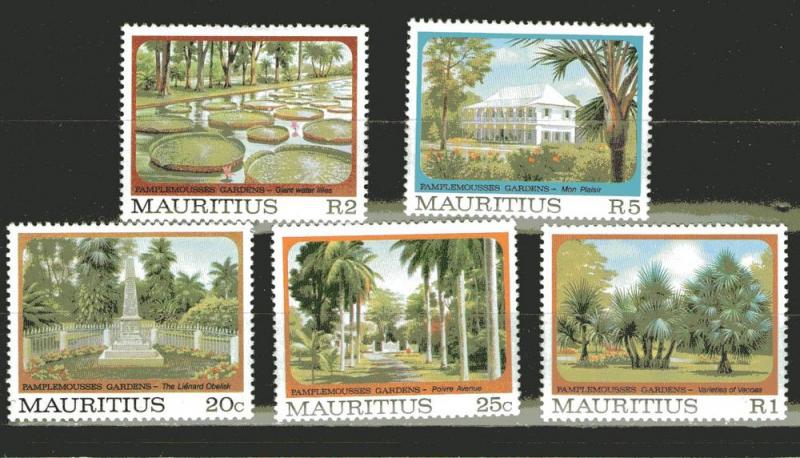 Mauritius 493-497 MNH