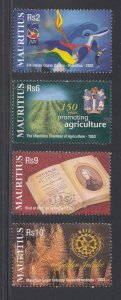 Mauritius Scott #974-977 Used
