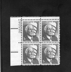 1280 Frank Lloyd Wright, MNH UL-PB/4 (#28506)