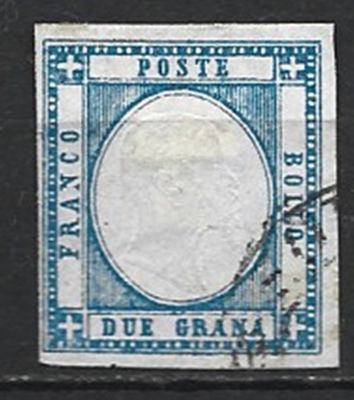 COLLECTION LOT 8100 NEAPOLITAN PROVINCE #22 1861 CV+$14