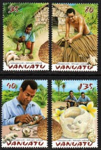 Vanuatu Sc #833-836 MNH