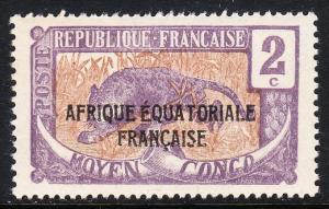 Middle Congo 24 -  FVF MNH