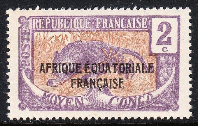 Middle Congo 24 -  FVF MNH