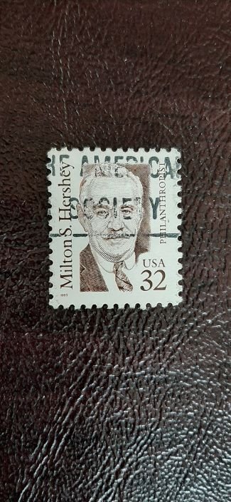 US Scott # 2933; used N.  Hershey, Great Americans, 1995; FVF centering