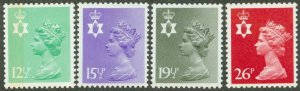 Great Britain - North Ireland 34-7 MH 19, 27, 37, 49 MNH CV $4.90 BIN $3.00