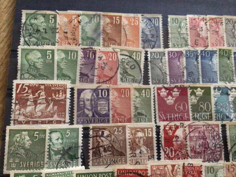 Sweden mounted mint or used stamps  A12401