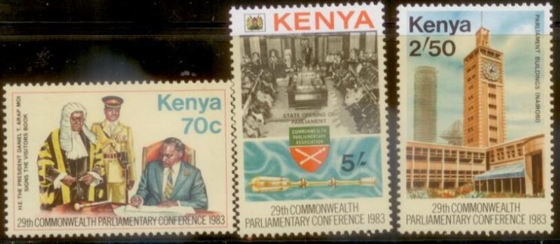 Kenya 1983 SC# 274-6 MNH L156