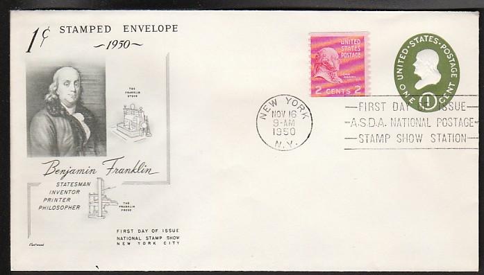 U.S. U531 Franklin (Fleetwood)  U/A FDC   