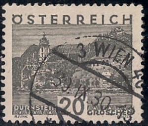 Austria #331 20 G View of Drunstien used VF