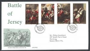 Great Britain-Jersey, FDC