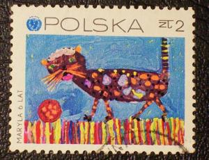 Poland Scott #1812 used