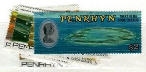 Penrhyn Island Scott 50 // 63 (missing 62) Mint NH [TG875]