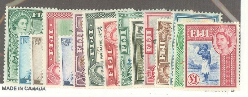 Fiji #147-62 Unused Single (Complete Set)