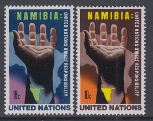 UN New York 263-264 MNH VF