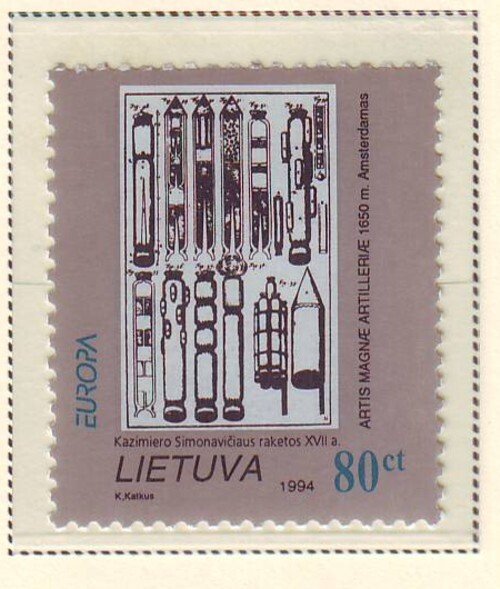 Lithuania Sc 491 1994 Europa stamp set mint NH