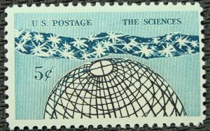 US #1237, MNH Single, Science, SCV $.25 L12