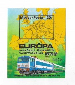 Hungary Sc #2580a  Europa 20Ft  imperf souvenir sheet  NH VF