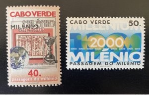 2000 Mi Cape Kap Green Cape Verde 769 - 770 Millennium Millennium-