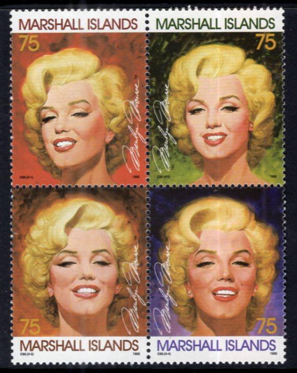 Marshall Islands 592 Marilyn Monroe MNH VF